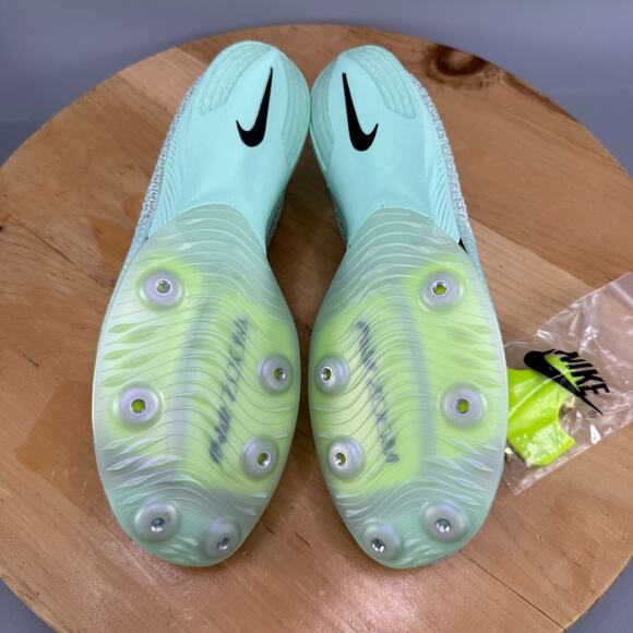 Nike Air Zoom Victory Mens Size 11 Track Cleats Spikes Mint Foam Volt NEW - Picture 7 of 9